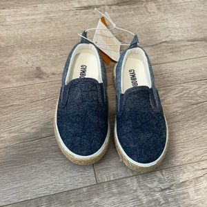 Blue shoes